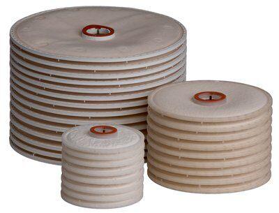 3M™ Zeta Plus™ H Series Filter Cartridge 4524501D 50H, 12 in x 10.7 in, 16 cell, Silicone, 2/Case